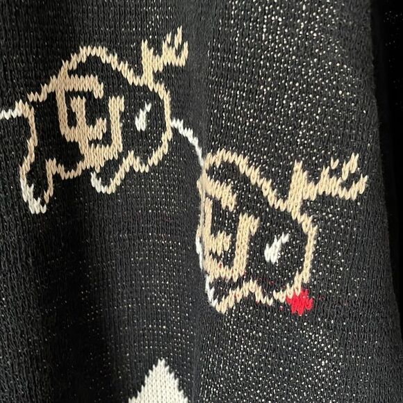 Binghamton Knitting Co. Christmas Santa Sweater Size Large NWOT Made in USA - Picture 5 of 10